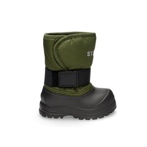 Stonz Green and Black Winter Insulated Boots